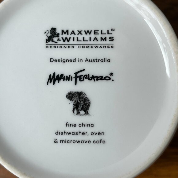 Maxwell & Williams Marini Ferlazzo African Elephant Mug 450ml Fine China - Picture 10 of 11